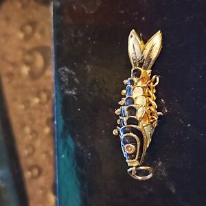 Articulated Fish Pendant